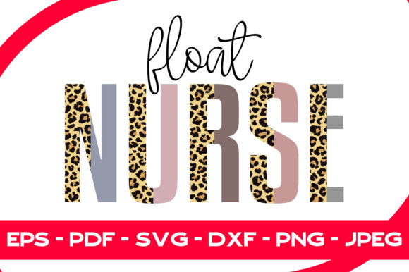 Float Nurse Embroidery Design