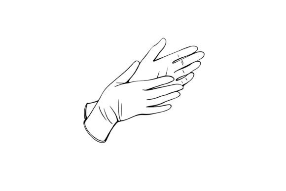 Latex Surgical Medical Gloves Graphics
