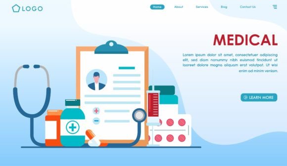 Medical Pharmacy Concept Illustration Graphics