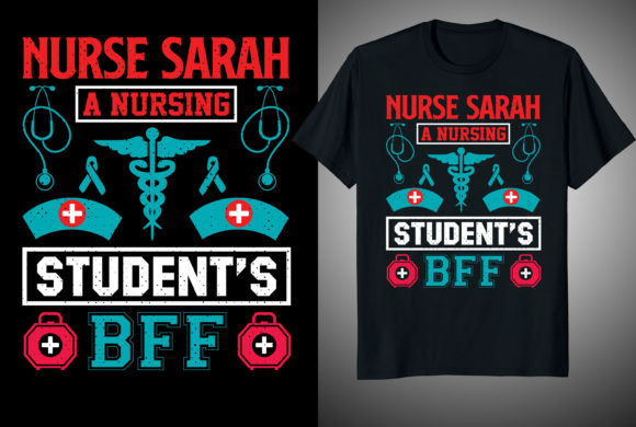 Nurse Sarah T-Shirt Design Graphics