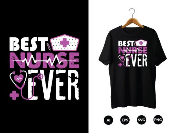 Nurse T-Shirt Design - 07 Graphics