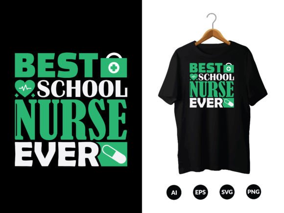 Nurse T-Shirt Design - 08 Graphics