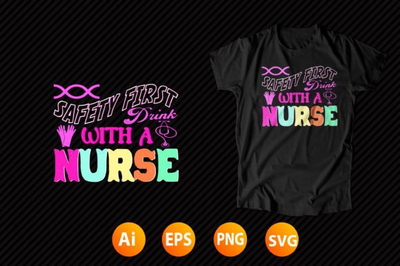 Nurse T-shirt Design 08: Graphics for T-Shirt Designs