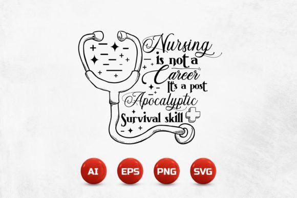 Nurse T-Shirt Design 158: Graphics & T-Shirt Designs