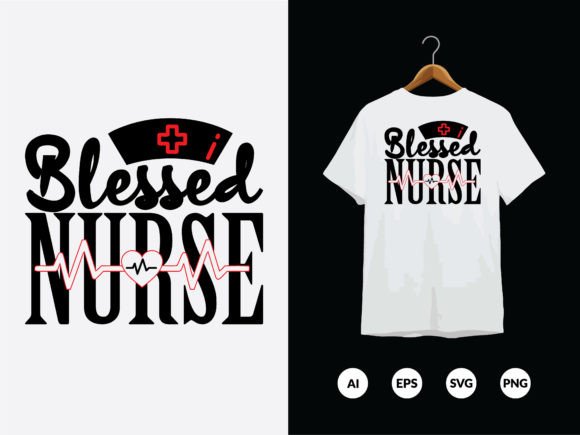 Nurse T-Shirt Design - 21 Graphics