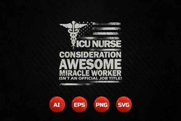 Nurse T-Shirt Design 34: Graphics & T-Shirt Designs