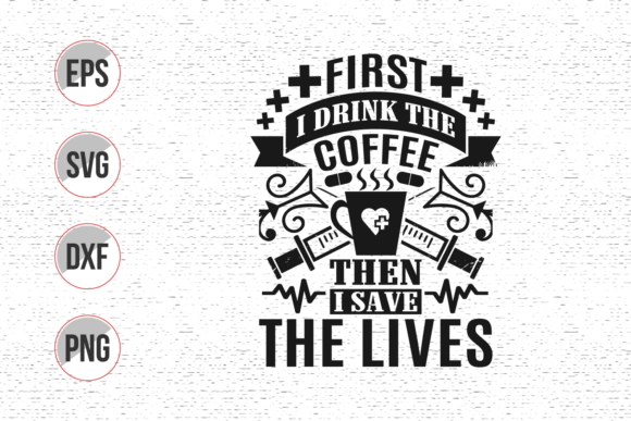 Nurse Typographic Quotes Design: Graphics for Print Templates